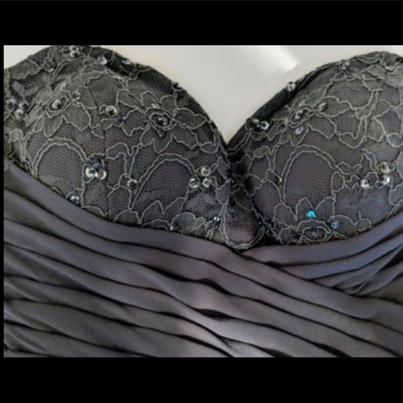 Charcoal Mori Lee Bridesmaid/Formal Dress - Picture 6 of 11